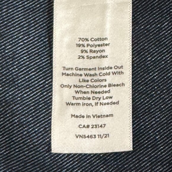 NWT Talbots Jeans Woman's 16W Plus Denim High Waist Straight Leg Denim - Picture 11 of 15